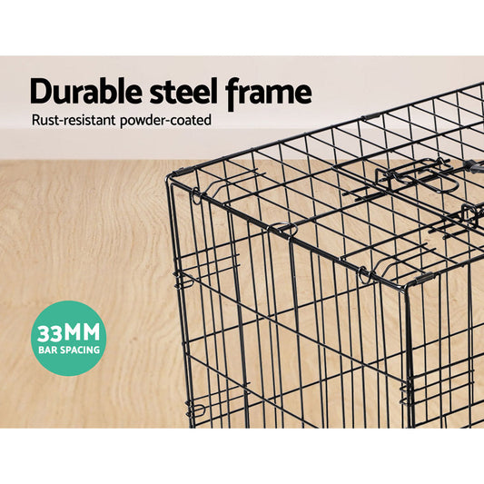 NNEDSZ 24inch Pet Cage - Black