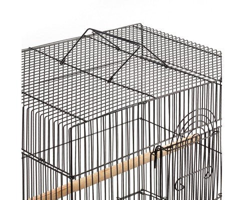 Pet Bird Cage Black Medium